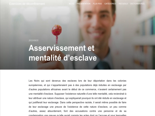 asservissement-et-mentalite-desclave screenshot