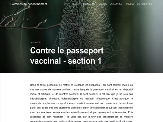 contre-passeport-vaccinal screenshot