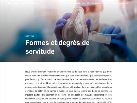 formes-et-degres-de-servitude screenshot