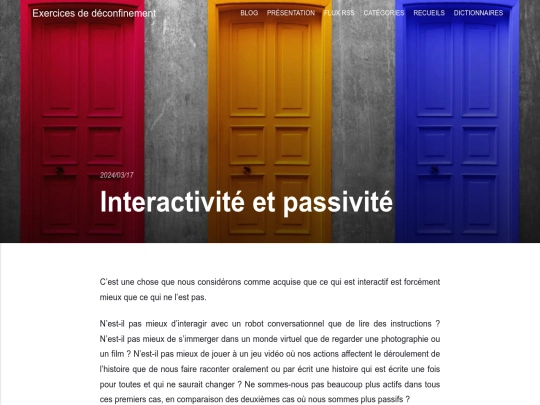interactivite-et-passivite screenshot