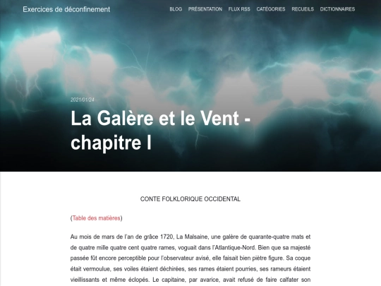 la-galere-et-le-vent-chapitre-i screenshot