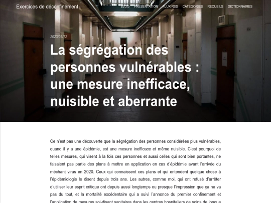 la-segregation-des-personnes-vulnerables-une-mesure-inefficace-nuisible-et-aberrante screenshot