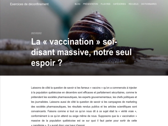 la-vaccination-soi-disant-massive-notre-seul-espoir screenshot