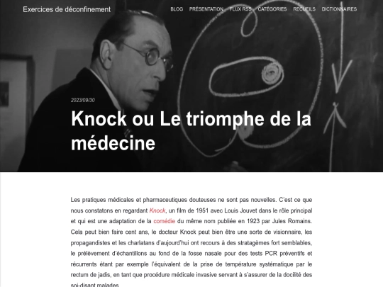 le-docteur-knock-de-louis-jouvet screenshot