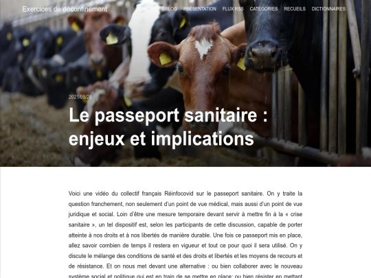 le-passeport-sanitaire-enjeux-et-implications screenshot