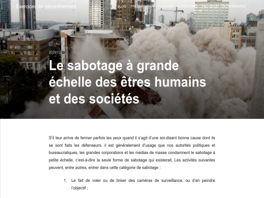 le-sabotage-a-grande-echelle-des-etres-humains-et-des-societes screenshot