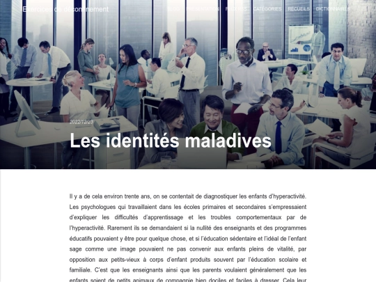 les-identites-maladives screenshot