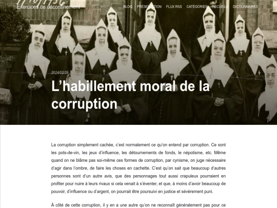 lhabillement-moral-de-la-corruption screenshot