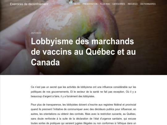 lobbyisme-des-marchands-de-vaccins screenshot