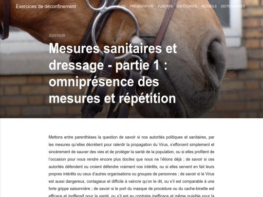 mesures-sanitaires-et-dressage-partie-1-omnipresence-des-mesures-et-repetition screenshot