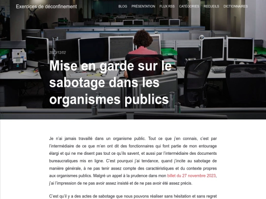 mise-en-garde-sur-le-sabotage-dans-les-organismes-publics screenshot