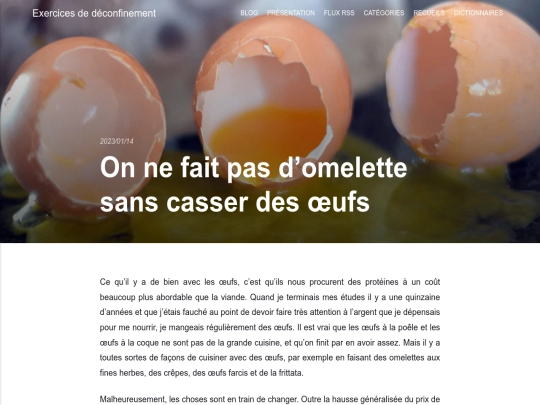 on-ne-fait-pas-domelette-sans-casser-des-oeufs screenshot