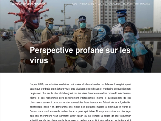 perspective-profane-sur-les-virus screenshot