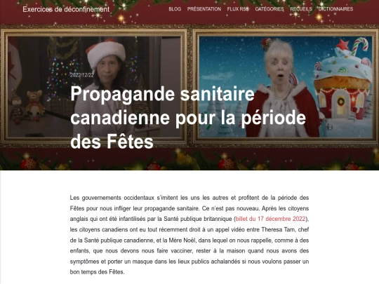 propagande-sanitaire-canadienne-pour-la-periode-des-fetes screenshot