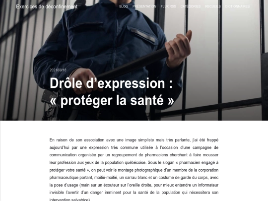 proteger-la-sante screenshot