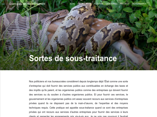 sortes-de-sous-traitance screenshot