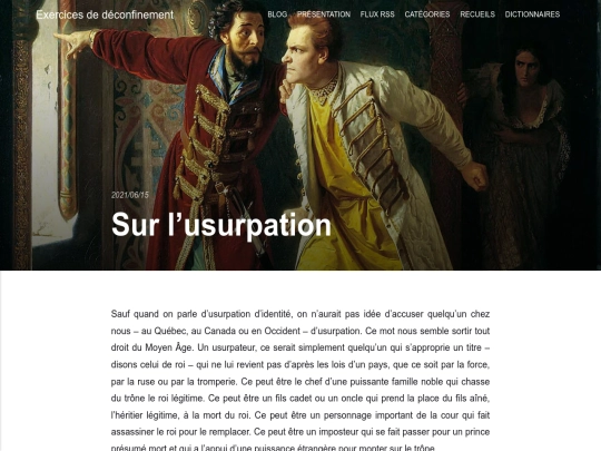 sur-lusurpation screenshot