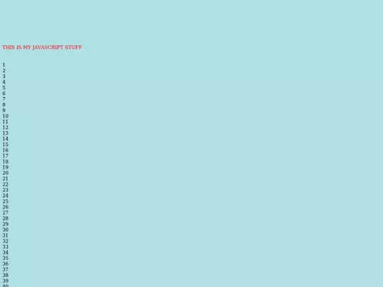Javascriptstuff/Javascriptstuff screenshot
