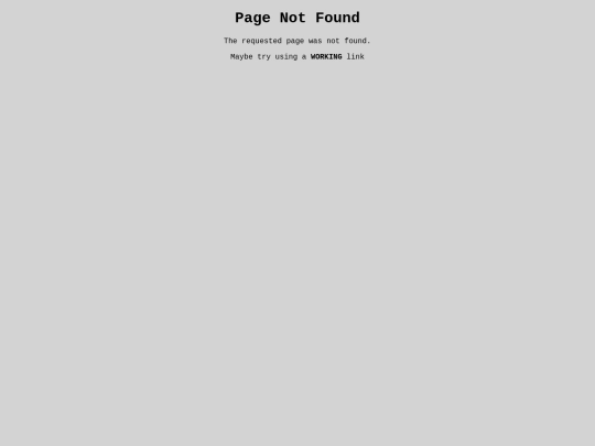 not_found screenshot