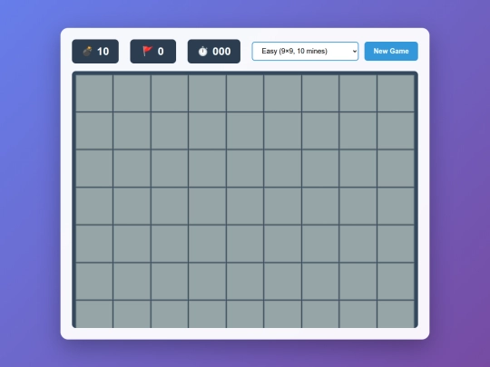 minesweeper screenshot