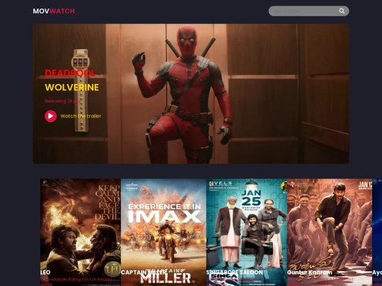 movies webpage/kollywood screenshot