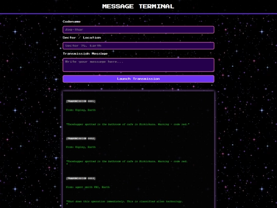 transmissions screenshot
