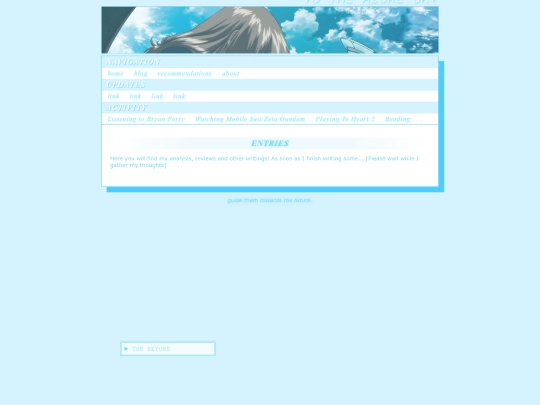 blog screenshot