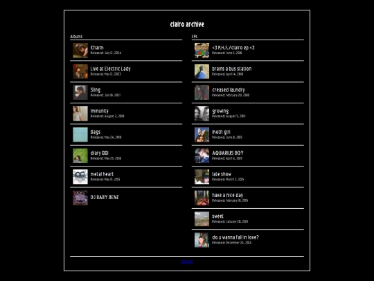 index screenshot