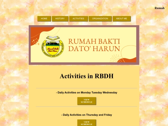 activities screenshot