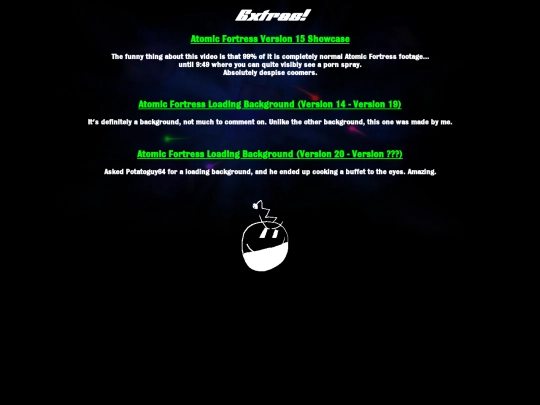 extras screenshot