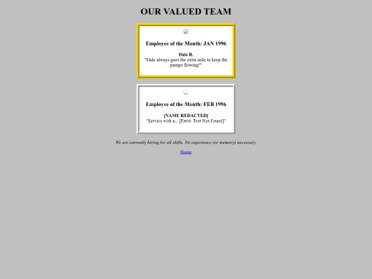 employees screenshot