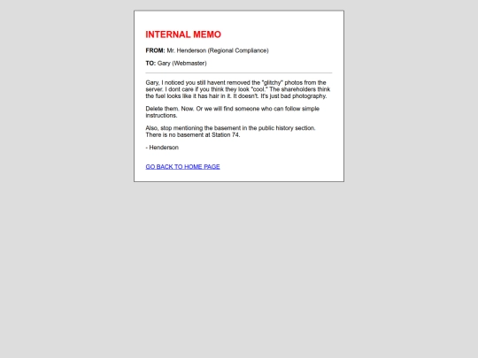 memo screenshot