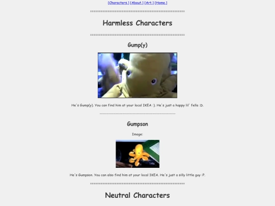 characters screenshot