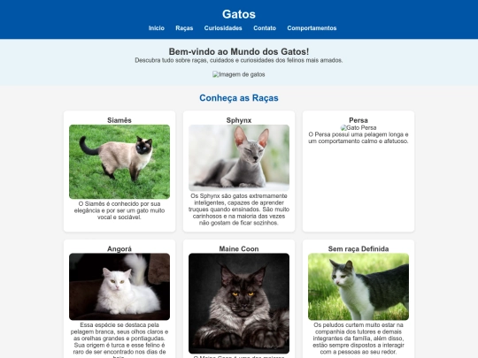 Gatos/Index screenshot
