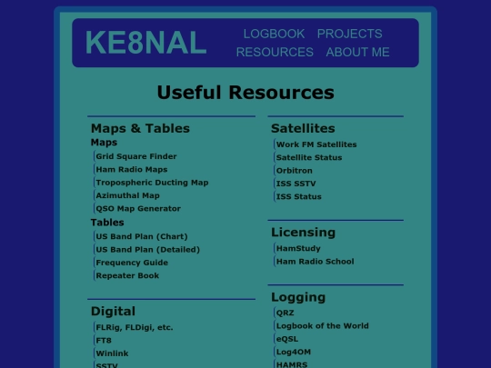 resources screenshot