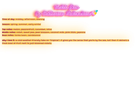 perfumes/violetgem screenshot