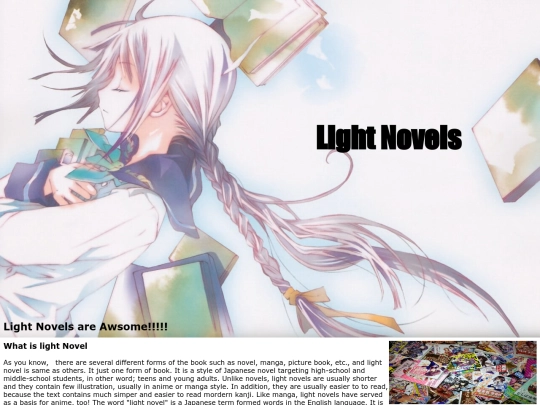 lightnovel screenshot