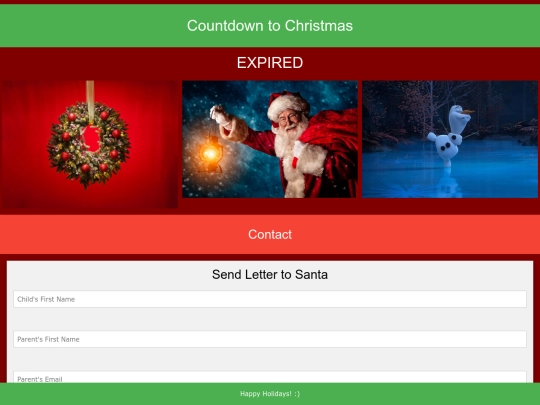 Web-Design/1-HTML/Letter-To-Santa screenshot