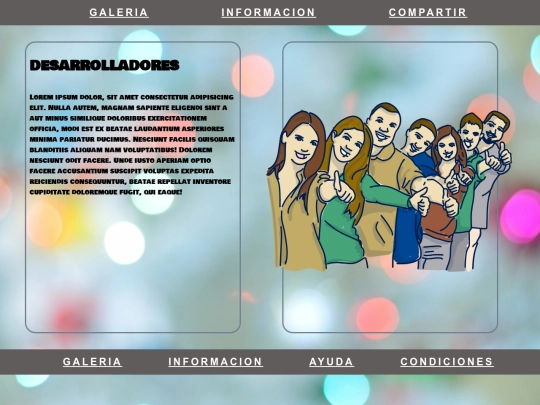 desarrolladores screenshot