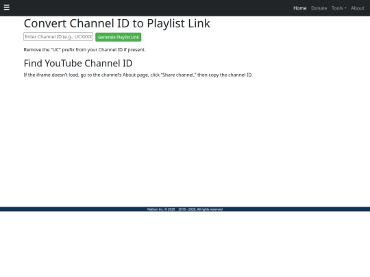 YT-Channel-ID-playlist screenshot
