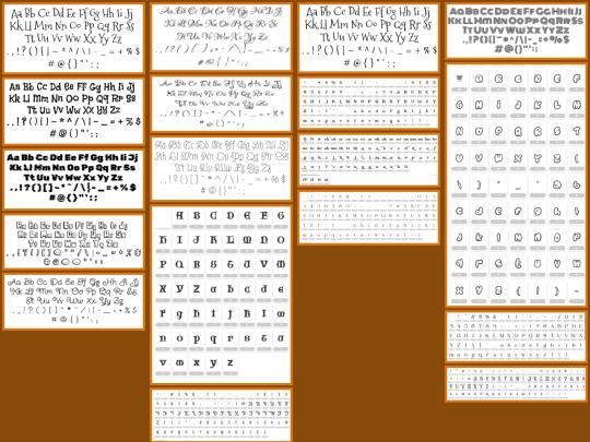 Further-Pages/Inspiration/inspofonts screenshot