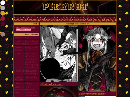 Web-Dedications/pierrot screenshot