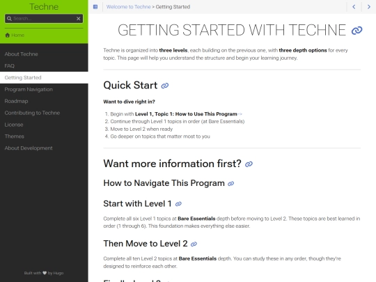 start screenshot