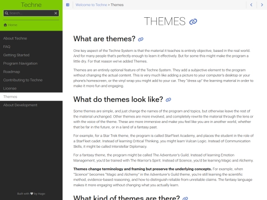 themes screenshot