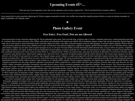 Event/event screenshot