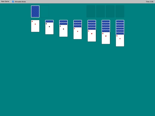 klondike screenshot