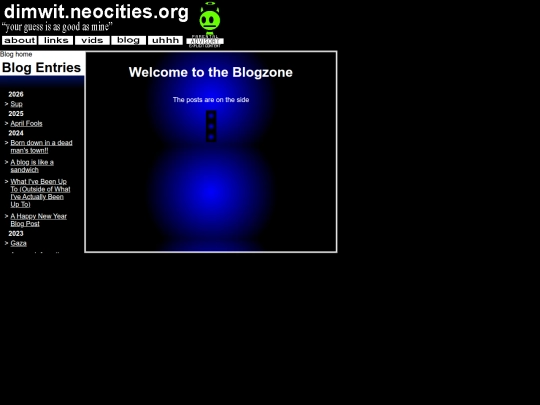 blog screenshot