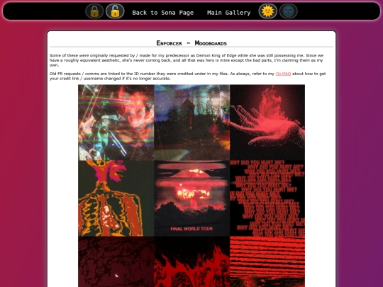 TheEnforcer_moodboards screenshot