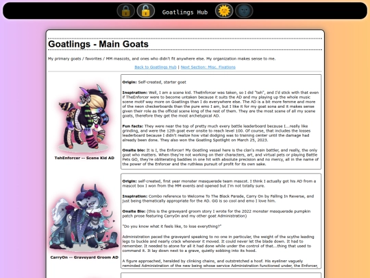 goatlings/maingoats screenshot