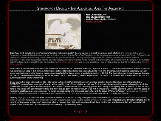 musicscene/cds/albatrossandarchitect screenshot